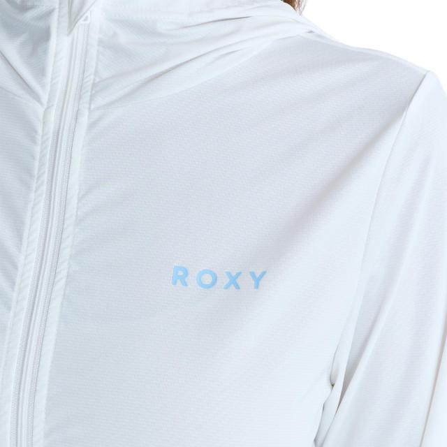 ロキシー ROXY AUROLA オーロラ ジップラッシュフーディ レディース ホワイト 白 水泳 スイム 海水浴 ラッシュガード RLY261031-WHT