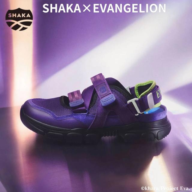 シャカ SHAKA OTTER TRAIL AT SECOND WAY for EVANGELION オッター トレイル AT 2WAY メンズ レディース ユニセックス 春 夏 カジュアル サンダル シューズ 抗菌 防臭 コラボ エヴァ 通気性 クッション