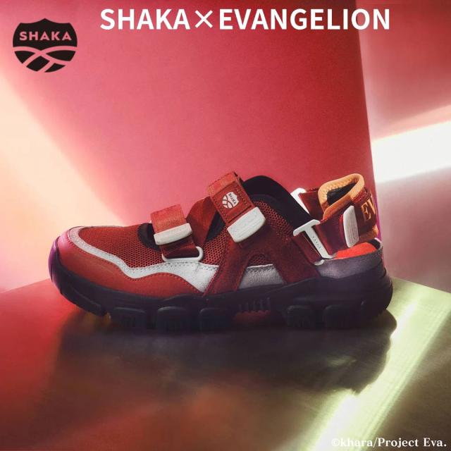 シャカ SHAKA OTTER TRAIL AT SECOND WAY for EVANGELION オッター トレイル AT 2WAY メンズ レディース ユニセックス 春 夏 カジュアル サンダル シューズ 抗菌 防臭 コラボ エヴァ 通気性 クッション