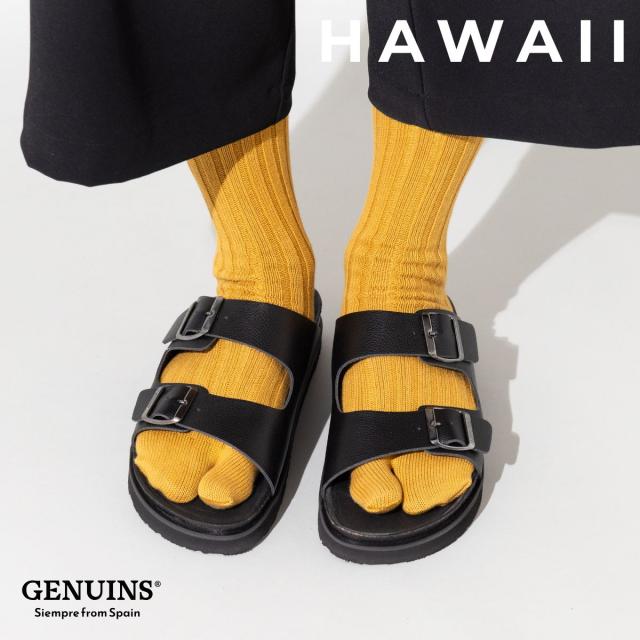 ジェニュインズ GENUINS HAWAII メンズ 春 夏 サンダル ブラック 黒 きれいめ カジュアル 上品 シューズ きれいめ カジュアル 上品 シューズ 靴靴 G104321