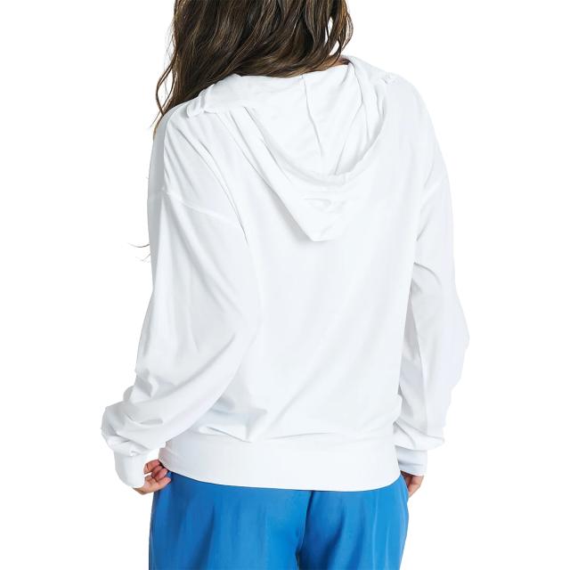 ロキシー ROXY DRYWELL HOODIE ドライウェル フーディー ジップラッシュガード レディース ホワイト 白 水泳 スイム 海水浴 ラッシュガード RLY262014-WHT_1