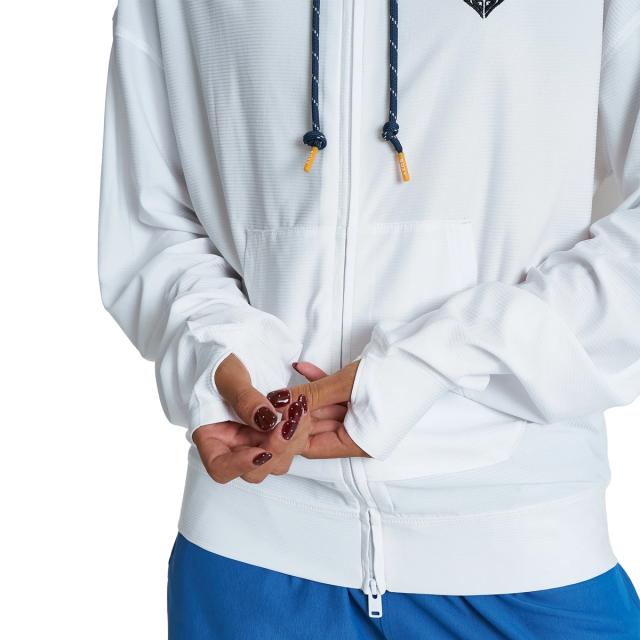 ロキシー ROXY DRYWELL HOODIE ドライウェル フーディー ジップラッシュガード レディース ホワイト 白 水泳 スイム 海水浴 ラッシュガード RLY262014-WHT_7