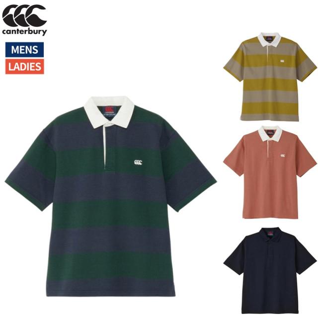 カンタベリー CANTERBURY S/S ENG TP RUG ショートスリーブ イングランドタイプラグビージャージー ラグビーウェア 半袖 ラガシャツ スポーツ トレーニング 半袖 ポロシャツ RSU32629