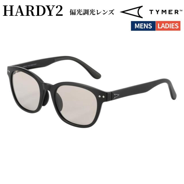 タイマー TYMER HARDY2 ハーディ2 偏光調光レンズ メンズ レディース ユニセックス 偏光調光レンズ 眼鏡 サングラス アイウェア UVカット UV UVカットレンズ 紫外線カット 紫外線対策 TY107-MBK-PGYP