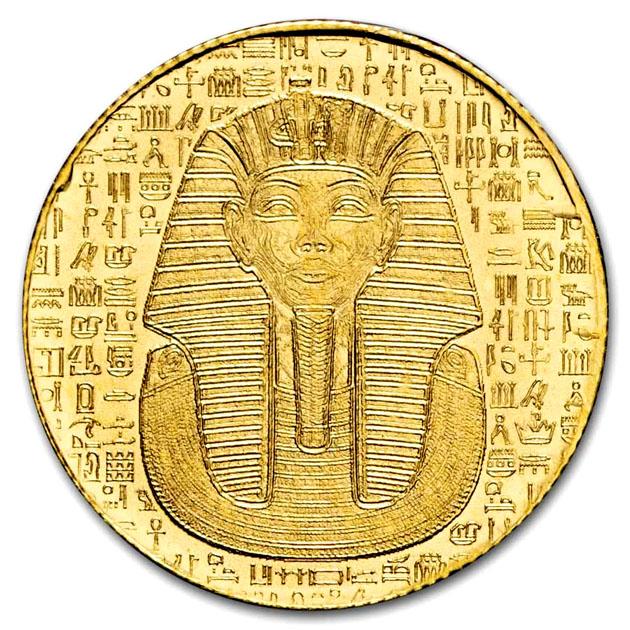ツタンカーメン金貨 1/200オンス クリアケース入り 純金 コイン 原産国 アメリカ_2