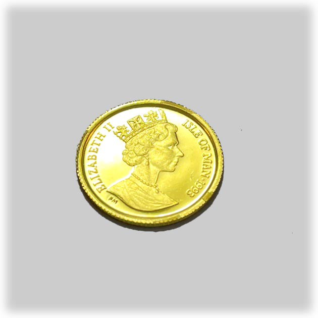 純金 コイン 『 キャット金貨 1/25オンス 1993年製 メインクーン