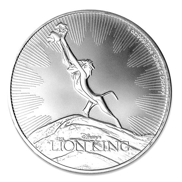 ディズニー ライオン・キング銀貨 シンバ＆ラフィキ 1オンス 2020年製 クリアケース入り 純銀 コイン ニュージーランド造幣局発行_2