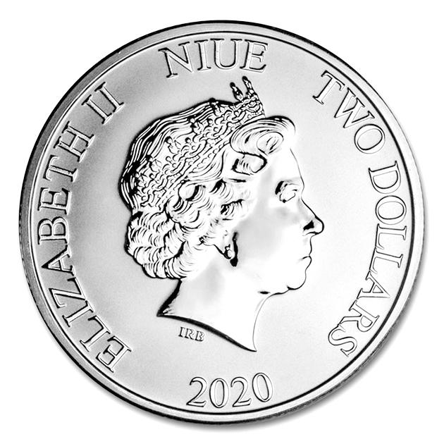 ディズニー ライオン・キング銀貨 シンバ＆ラフィキ 1オンス 2020年製 クリアケース入り 純銀 コイン ニュージーランド造幣局発行_1