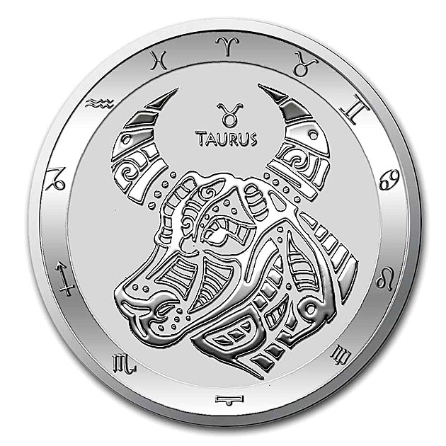 おうし座銀貨 1オンス ランダムイヤー クリアケース入り 純銀 コイン トケラウ 発行_2