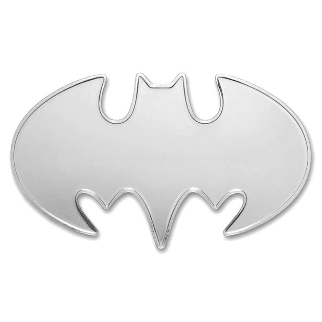 バットマン シルバーバー 1オンス サモア発行_2