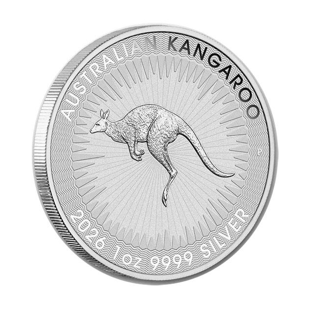 カンガルー銀貨 1オンス 2026年製 クリアケース入り 純銀 コイン オーストラリアパース造幣局_3