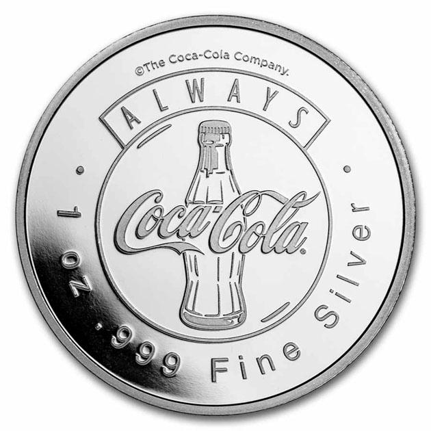 コカ・コーラ ホッキョクグマ 純銀コイン 1オンス クリアケース入り 原産国 アメリカ_1