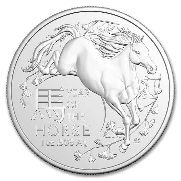 オーストラリア 干支ウマ銀貨 1オンス 2026年製 クリアケース入り 純銀 コイン 王立オーストラリア造幣局 発行_2