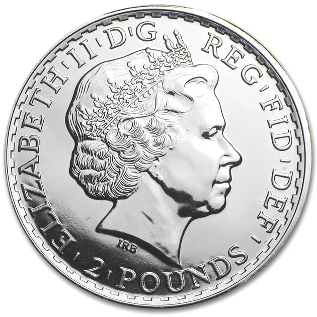ブリタニア銀貨 1オンス 2013年製 スネークマーク クリアケース入り イギリス王立造幣局発行_1