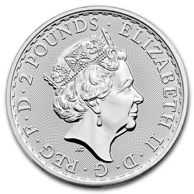 ブリタニア銀貨 1オンス 2021年製 クリアケース入り 純銀 コイン イギリス王立造幣局発行_1