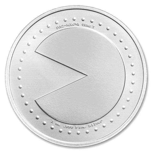 パックマン 純銀コイン 1オンス クリアケース入り 純銀 銀貨 原産国 アメリカ_1