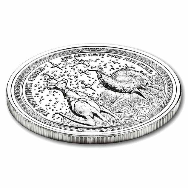 南十字星銀貨 1オンス 2026年製 クリアケース入り 純銀 コイン ABC Bullion社発行_2