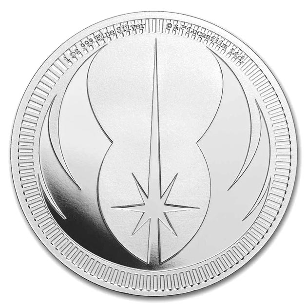 スター・ウォーズ ジェダイ・オーダー銀貨 1オンス 2023年製 クリアケース入り 純銀 コイン ニュージーランド造幣局発行_2