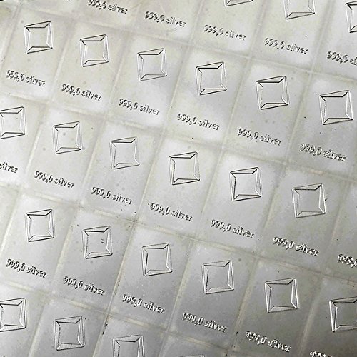 スイス ヴァルカンビ コンビバー シルバーバー 100g ( 1g×100 )  純銀 インゴット スイス・ヴァルカンビ社発行_4