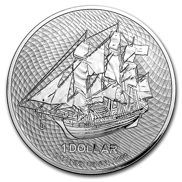 クックアイランド銀貨 (帆船) 1オンス 2020年製 純銀 コイン クック諸島政府発行_2
