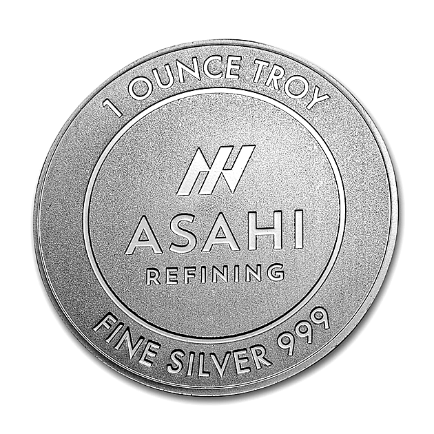 ASAHI 純銀 コイン 1オンス クリアケース入り アサヒ社発行_2