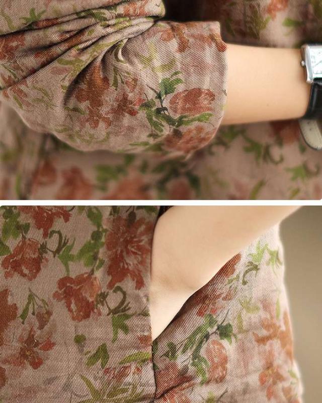 冬新作 予約商品 大きいサイズ レディース カーディガン 小花柄 総柄 ボタンカーディガン トップス コーデュロイパイピング LL 3L 4L 5L 韓国ファッション かわいい 大人 30代 40代 50代 冬服 202310の通販は