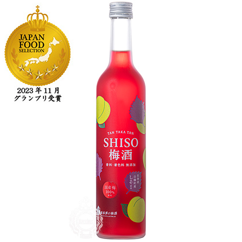 鍛高譚 たんたかたん TAN TAKA TAN SHISO梅酒 合同酒精 12度 500ml 瓶