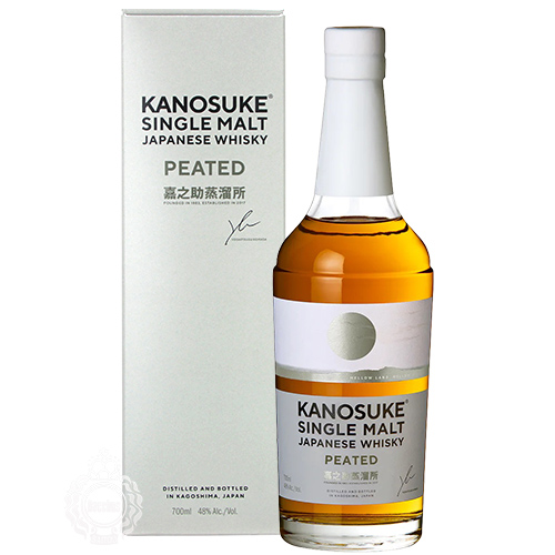 嘉之助 KANOSUKE シングルモルト PEATED 小正醸造 48度 700ml 瓶 【箱入り】