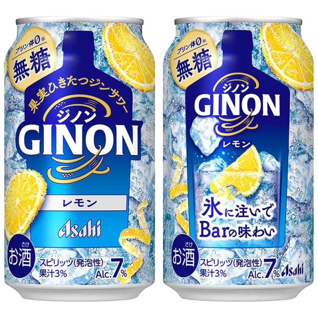 アサヒ GINON ジノン レモン 350ml 缶 × 24本 1ケースの通販はau PAY 