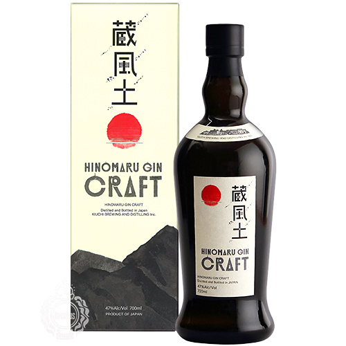 日の丸ジン 蔵風土 CRAFT クラフトジン 木内酒造 47度 700ml 瓶 【箱入り】