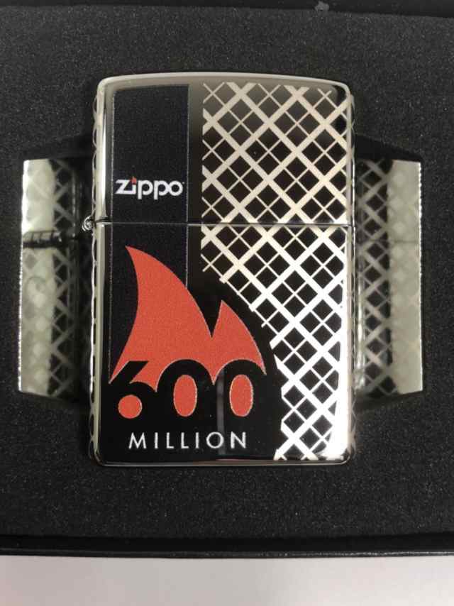 世界限定 Zippo 6億個達成記念 600 Million ミリオン #ハイポリ#49272 ...
