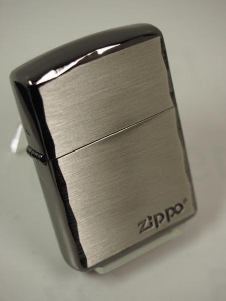 ジッポーZippo ARMOR シンプルロゴ・シャインレイ 彫刻アーマー