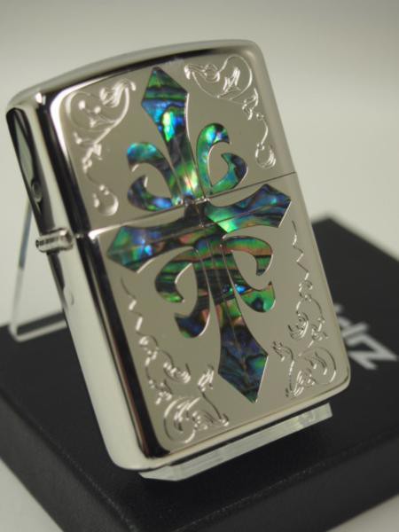 zippo  ジッポー アーマーシェルインレイ  クロス