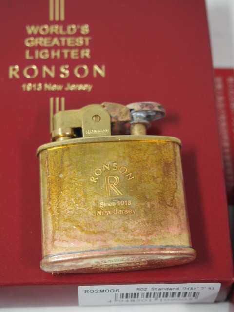 旧柄 RONSON ロンソン・スタンダード/ワイルドブラス RO2-M006 Brass 