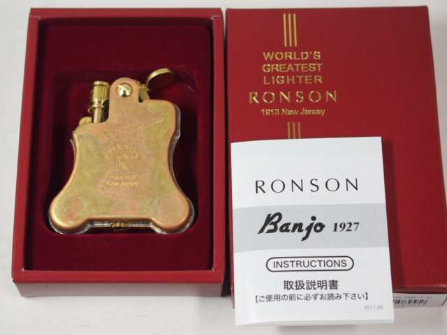 旧柄 RONSON ロンソン・バンジョー/ワイルドブラス RO1-M006 Brass 