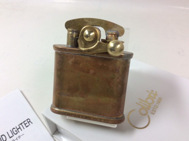 Colibri コリブリ オイルライター308M-001/002 ワイルドブラスBrass 