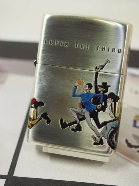 ルパン三世 金庫トリック Zippo オールキャスト 両面加工 2007年製