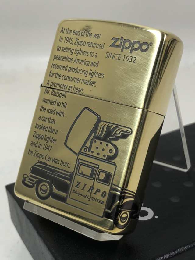 ジッポーZippo ジッポカー/ ZIPPO CAR（2面柄）1945宣伝カー ブラス 
