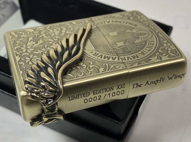 ジッポー限定2020 Zippo ANGELS WINGS エンジェルウィング/ブラス真鍮 