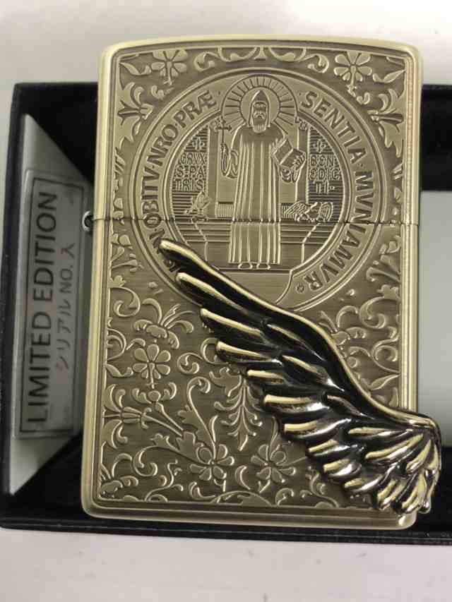 ジッポー限定2020 Zippo ANGELS WINGS エンジェルウィング/ブラス真鍮