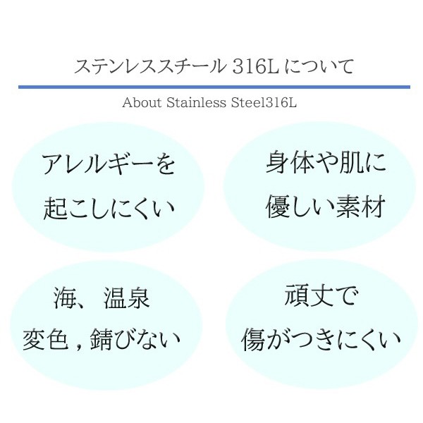 ペアネックレス ペアハワイアンジュエリー ツイスト ロープ チェーン 金属アレルギー対応 サージカル ステンレス 花 入浴剤 写真フレーム