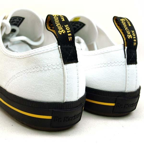 送料無料 ドクターマーチン Dr Martens Pressler プレスラー 白 キャンバス スニーカー レディース メンズ Au Pay マーケット