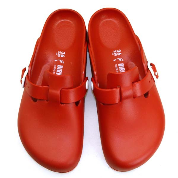 正規品 ビルケンシュトック Birkenstock Boston Eva 赤 ボストン クロッグ サンダル レディース メンズの通販はau Pay マーケット クリックマーケット Au Payマーケット店