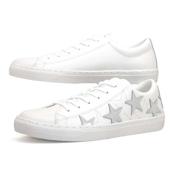 コンバース CONVERSE ALL STAR COUPE MANYSTARS OX 白 オールスター クップ メニースターズ オックス 本革 レディース/メンズ