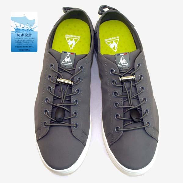 ルコック スポルティフ Le Coq Sportif La アルマ T R Ql1pjc33 Bk Gy 超軽量 防水 トラベルレイン スニーカー レディースの通販はau Pay マーケット クリックマーケット Au Payマーケット店