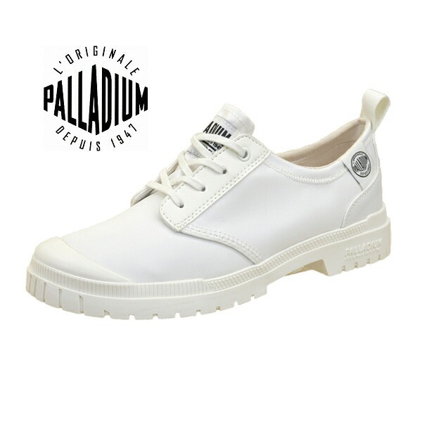 パラディウム PALLADIUM PAMPA SP20 LO WP+ 77032 116 白 パンパ ロー