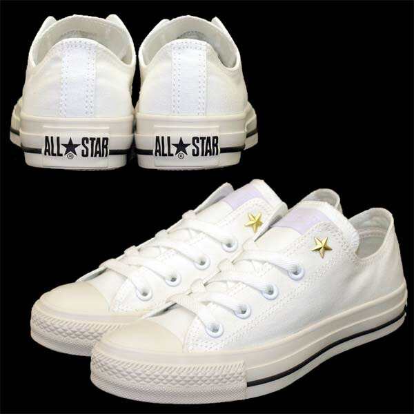 コンバース CONVERSE ALL STAR GS-STUDS OX オールスター ゴールドスタースタッズ オックス 1SD076 白 レディース/ メンズ カジュアル シの通販はau PAY マーケット - クリックマーケット au PAYマーケット店 | au PAY マーケット－通販サイト