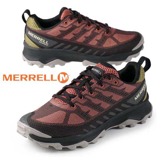 メレル MERRELL SPEED ECO WATERPROOF スピード エコ ウォータープルーフ 037184 透湿防水 トレイルランニング 登山靴 レディース アウト