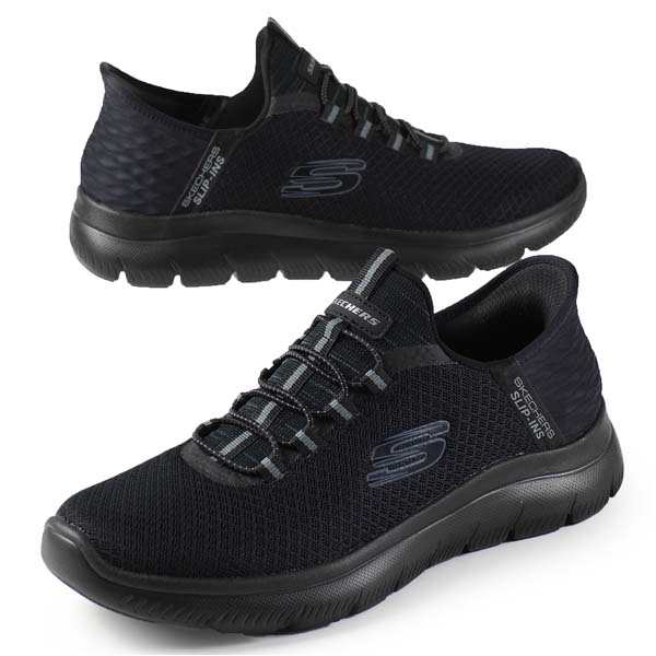 スケッチャーズ SKECHERS SLIP-INS SUMMITS-HIGH RANGE スリップインズ サミッツ-ハイ レンジ 232457 BBK  CHAR カジュアル ウォーキング ｜au PAY マーケット