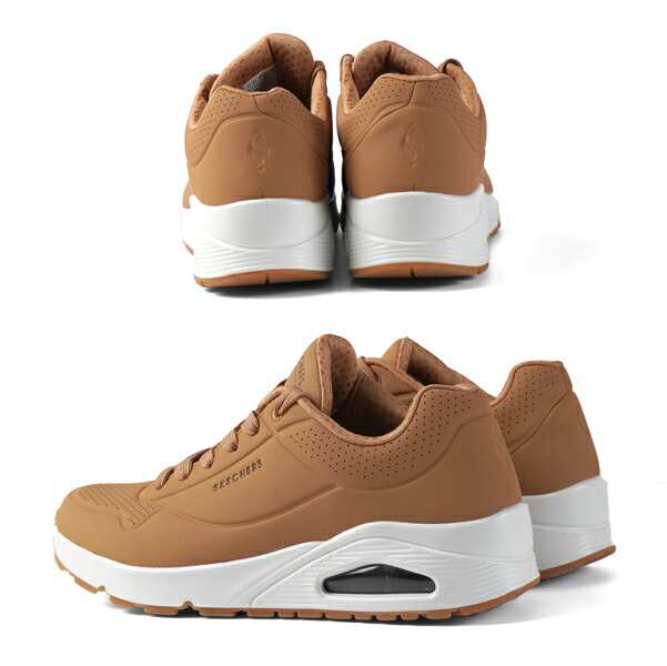 スケッチャーズ SKECHERS UNO STAND ON AIR 52458 TAN ウノ スタンド